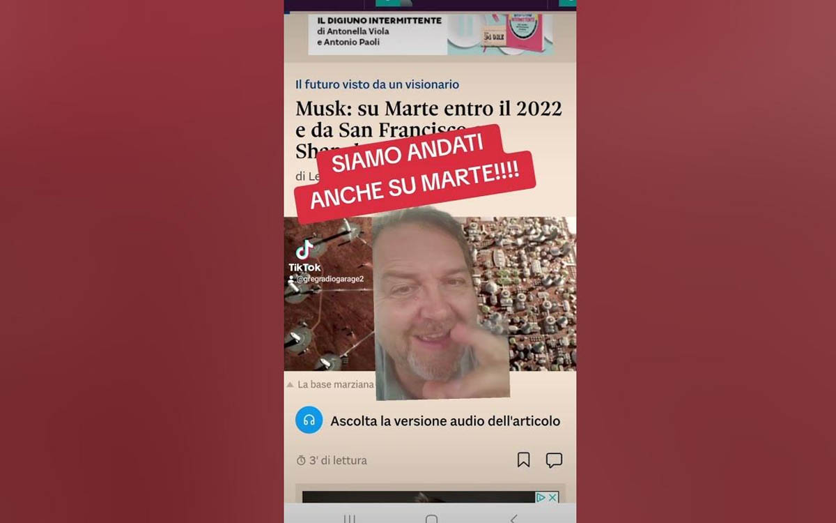 SIAMO ANDATI ANCHE SU MARTE!!